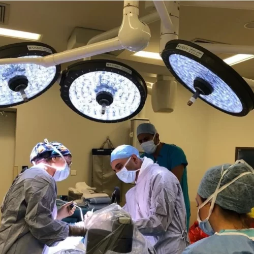 Breast reduction surgery